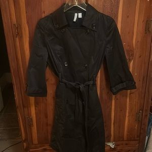 Ladies Double Breasted Trench Coat
